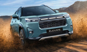 Недорогой кроссовер Honda Elevate, он же WR-V, стал чуть богаче после рестайлинга